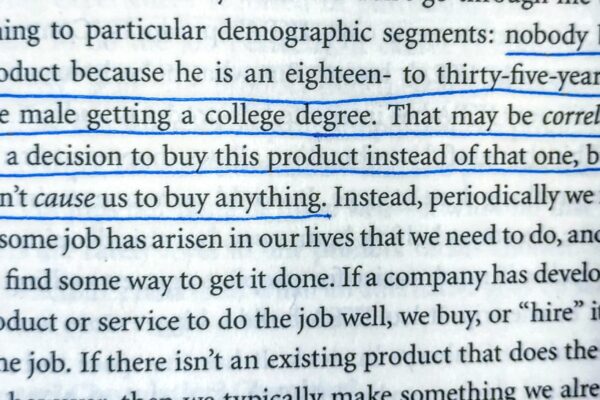 The WHY for your product